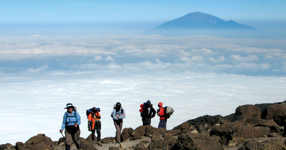 Mount Kilimanjaro at sunrise